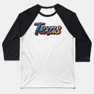 Texas Sunset Baseball T-Shirt